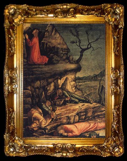 framed  Vittore Carpaccio Christ on the Mount of Olives, ta009-2